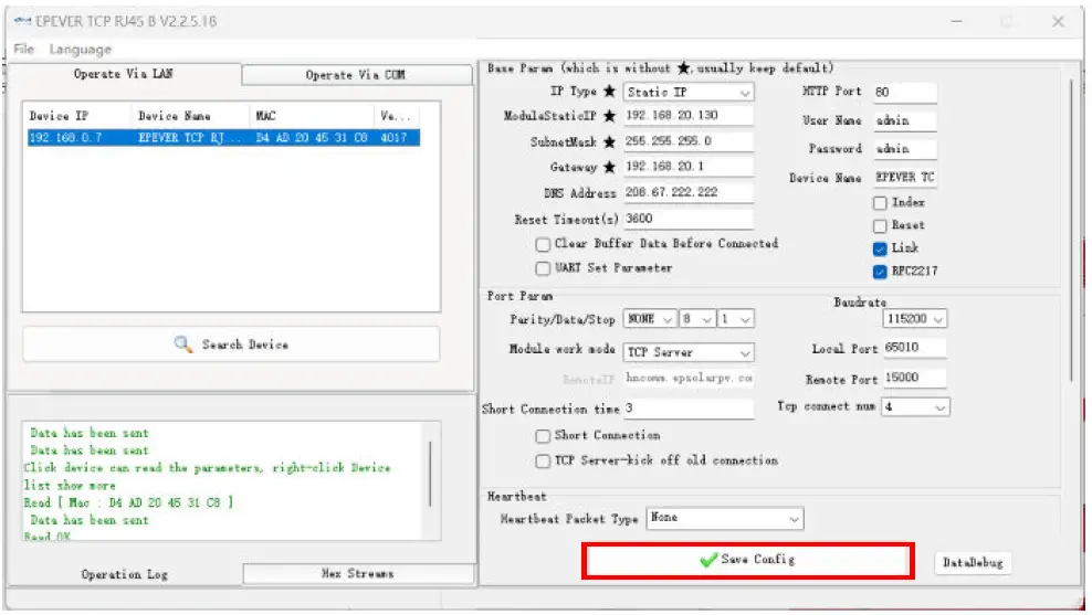 EPEVER-TCP-306-Serial-Port-Networking-Server-Device-For-Solar-Inverter-Charger-fig-21