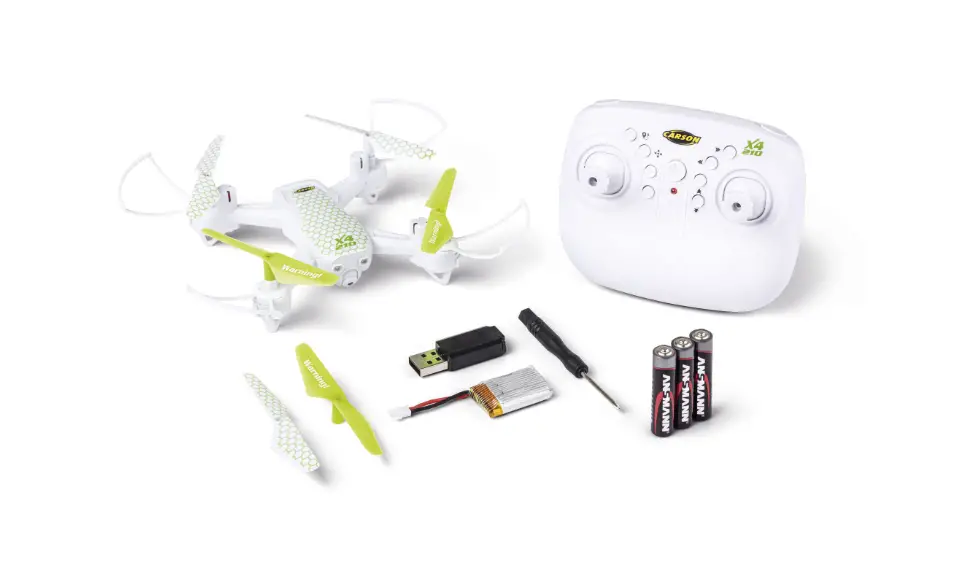 Carson X4 Quadcopter 210 2.4 Ghz Radio Controlled Helicopter Rtf Instruction Manual