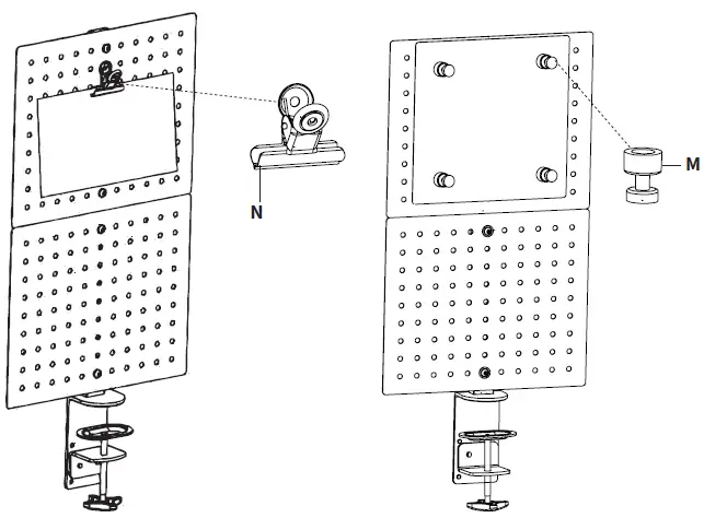 VIVO -PP-DK12B-Black-Clamp-on-Desk-Back-Panel-and-Accessory-Holder-17