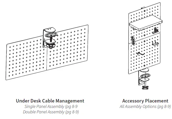 VIVO -PP-DK12B-Black-Clamp-on-Desk-Back-Panel-and-Accessory-Holder-3