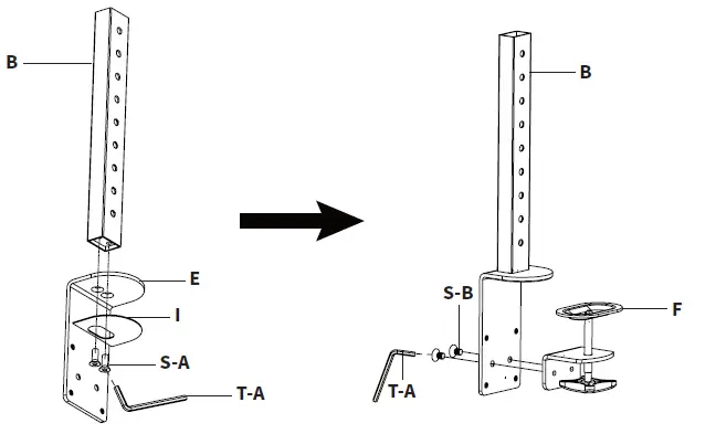 VIVO -PP-DK12B-Black-Clamp-on-Desk-Back-Panel-and-Accessory-Holder-4
