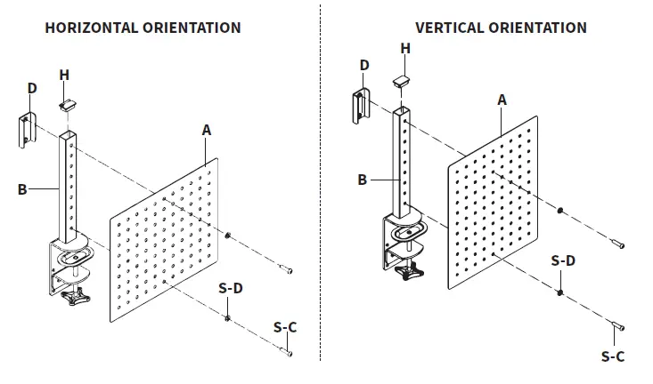 VIVO -PP-DK12B-Black-Clamp-on-Desk-Back-Panel-and-Accessory-Holder-5