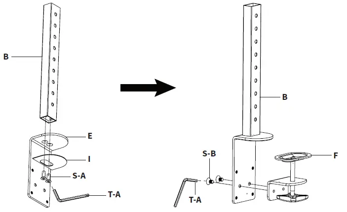 VIVO -PP-DK12B-Black-Clamp-on-Desk-Back-Panel-and-Accessory-Holder-9