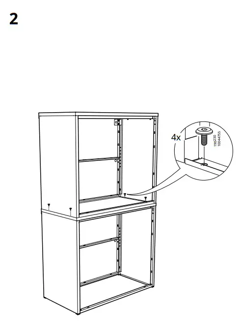 IKEA BROR Shelving Unit with Drawers Shelves - fig 11