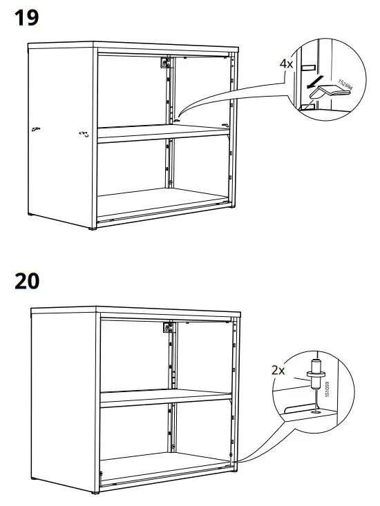 IKEA BROR Shelving Unit with Drawers Shelves - fig 19
