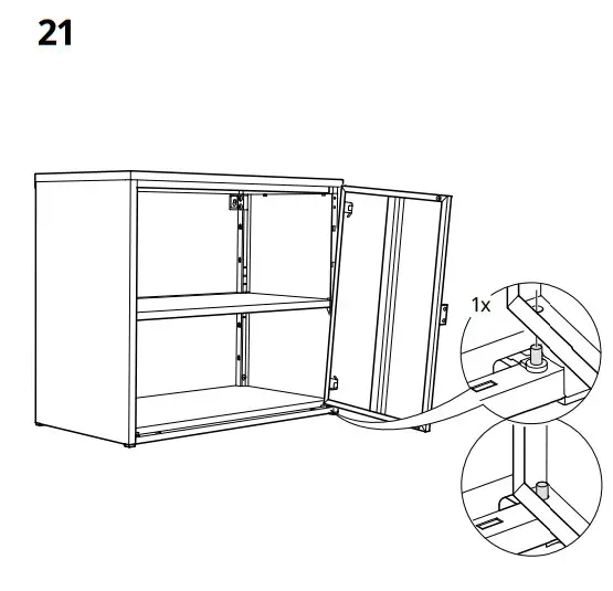 IKEA BROR Shelving Unit with Drawers Shelves - fig 20