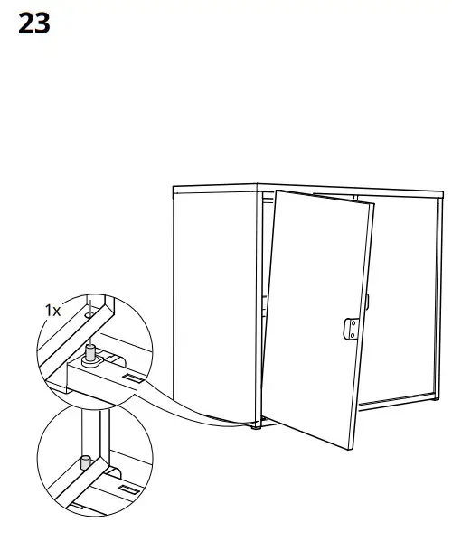 IKEA BROR Shelving Unit with Drawers Shelves - fig 22