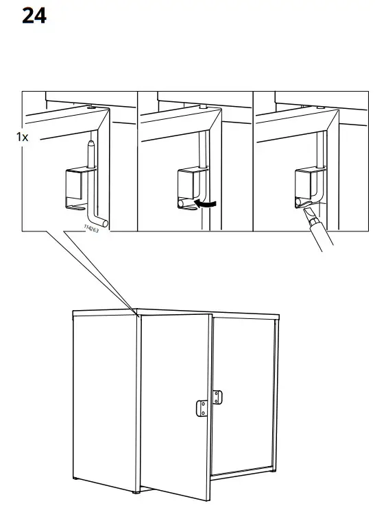 IKEA BROR Shelving Unit with Drawers Shelves - fig 23
