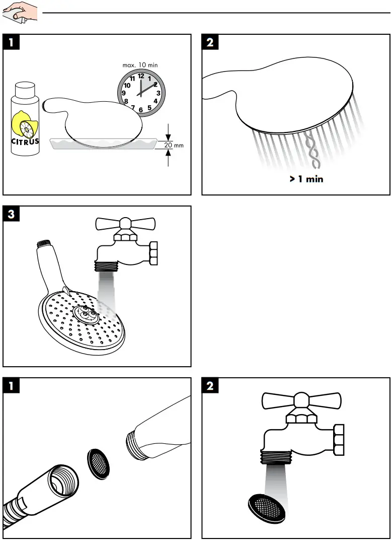 hansgrohe 28551000 EcoSmart Hand Shower - Figure 6