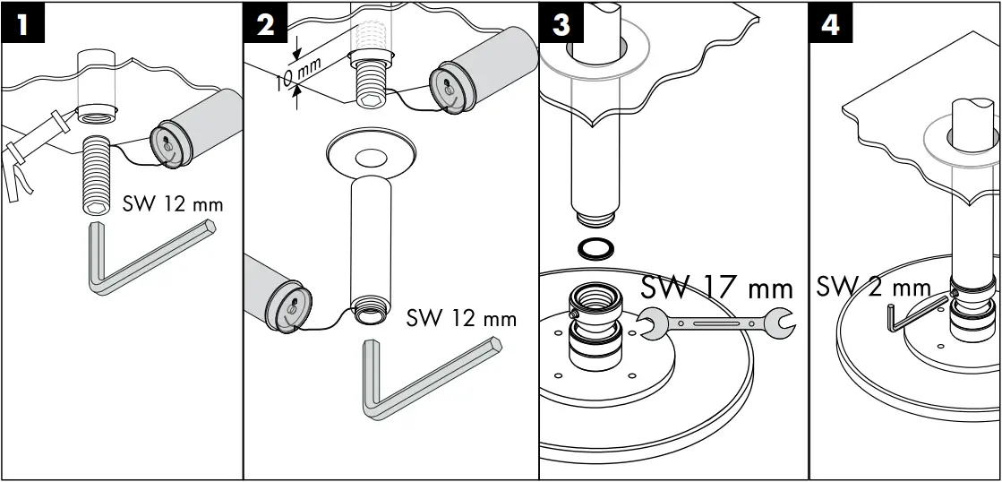 hansgrohe 27461000 - Ceiling mount 1