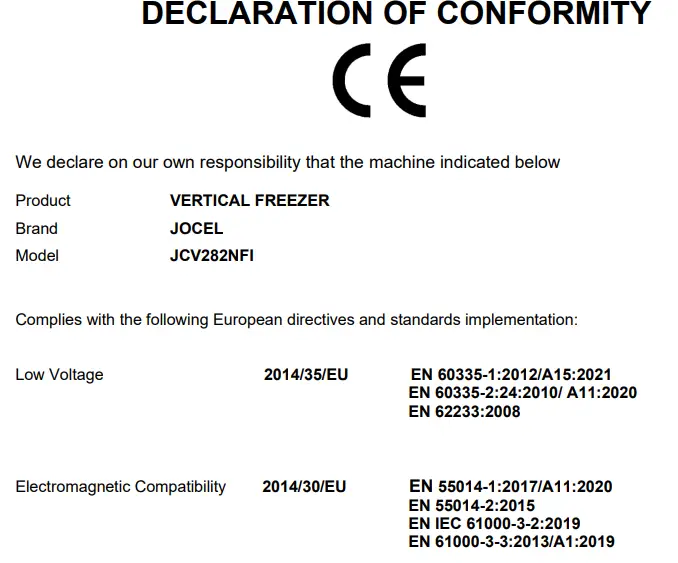 JOCEL-JCV282NFI-Vertical-Freezer-fig-10