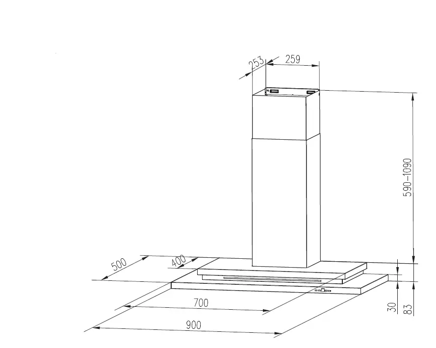 schweigen-DS3131-R2S-Silent-Wall-Mount-Rangehood-fig19
