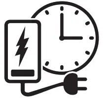 Red SLVP433 Strobe Light and Vibrating Pad - BATTERY CHARGING INSTRUCTION 1