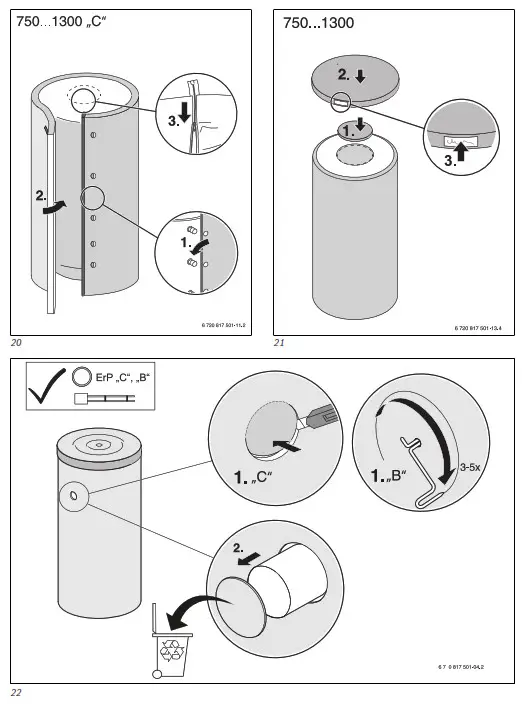 Buderus PW 500 Buffer Cylinder - fig 11