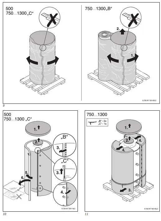 Buderus PW 500 Buffer Cylinder - fig 73