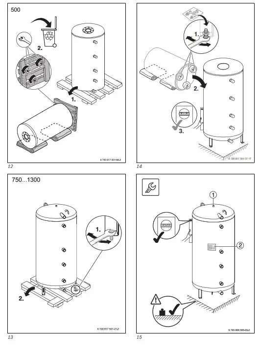 Buderus PW 500 Buffer Cylinder - fig 8