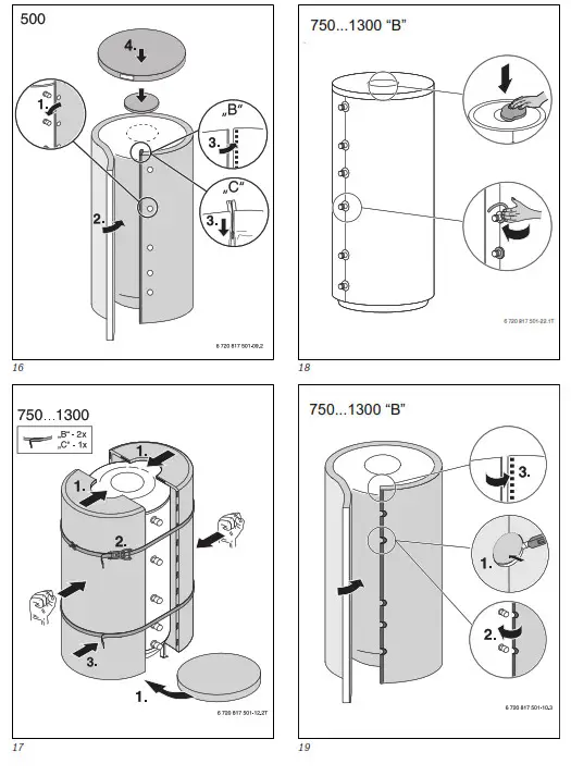 Buderus PW 500 Buffer Cylinder - fig 9