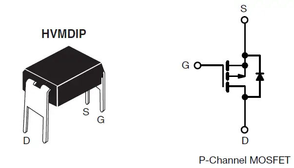 VISHAY IRFD9110 Power MOSFET-fig-1