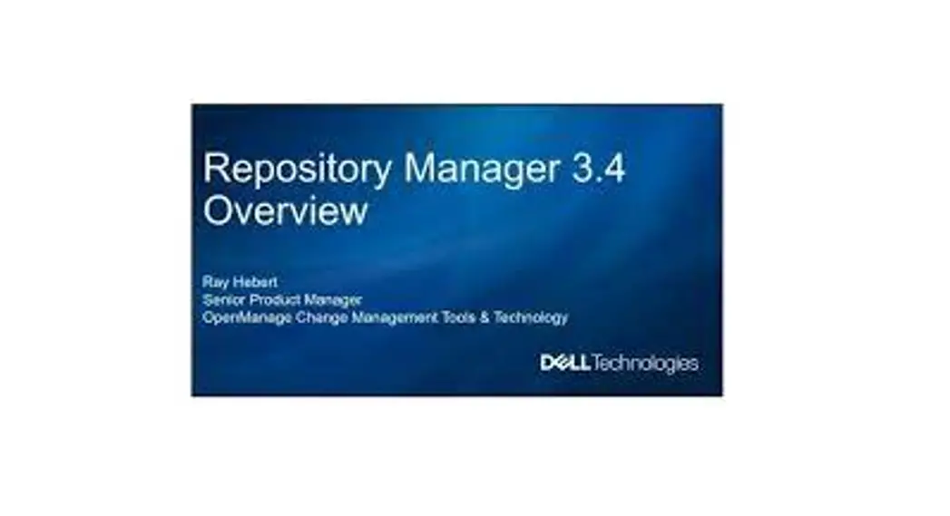 Dell Repository Manager Version 3.4.3 Release Notes User Guide