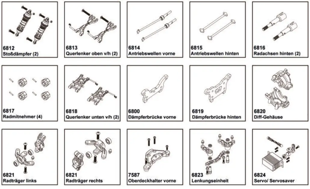 df models 3177 Dirt Fighter Buggy - Parts 5