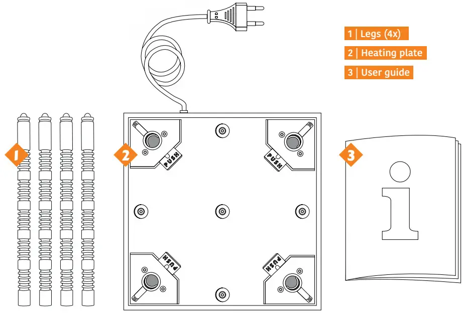 Comfort WP-25 Heating Plate for Chicks - fig 2