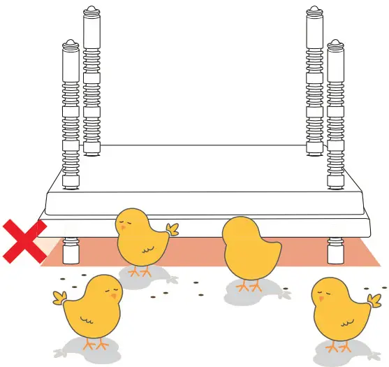 Comfort WP-25 Heating Plate for Chicks - fig 8
