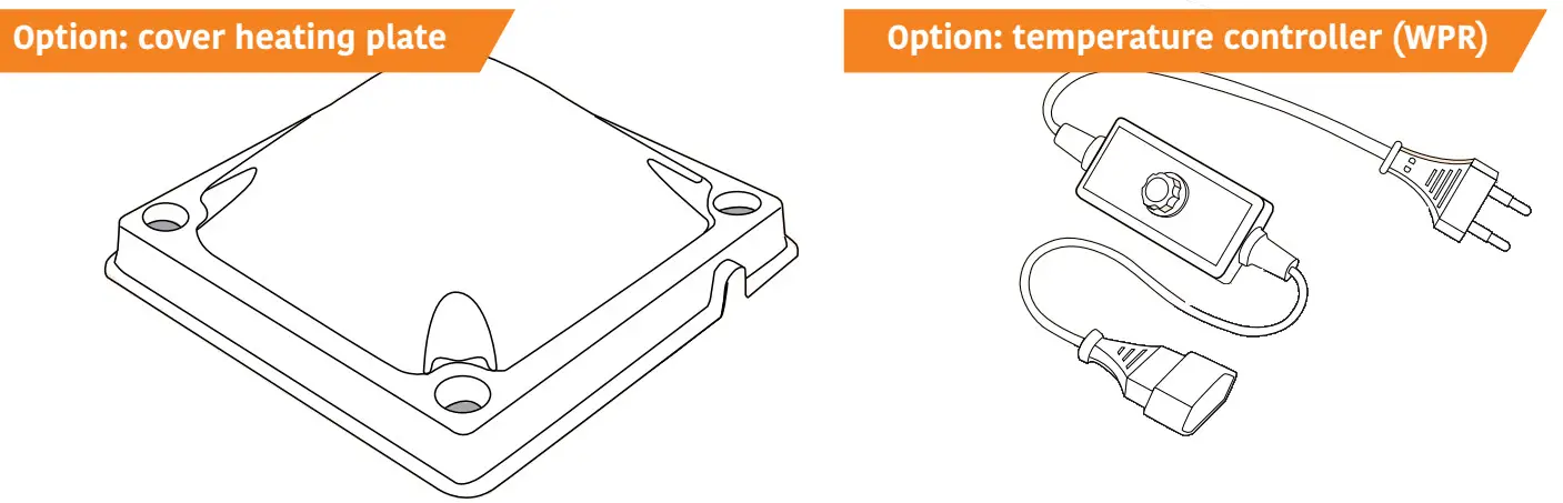 Comfort WP-25 Heating Plate for Chicks - heating plate 1