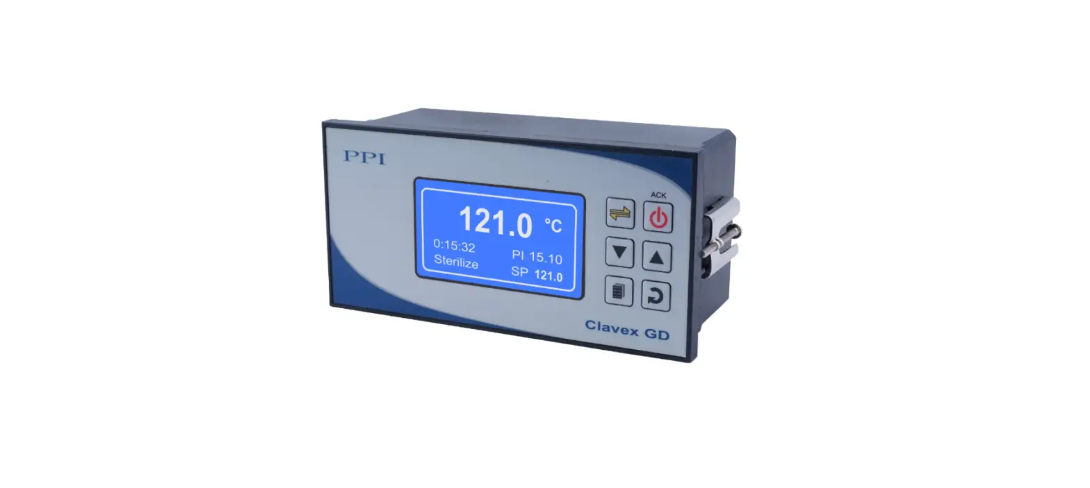 Ppi Clavex Gd Vertical Autoclave Controller With Graphic Display User Manual