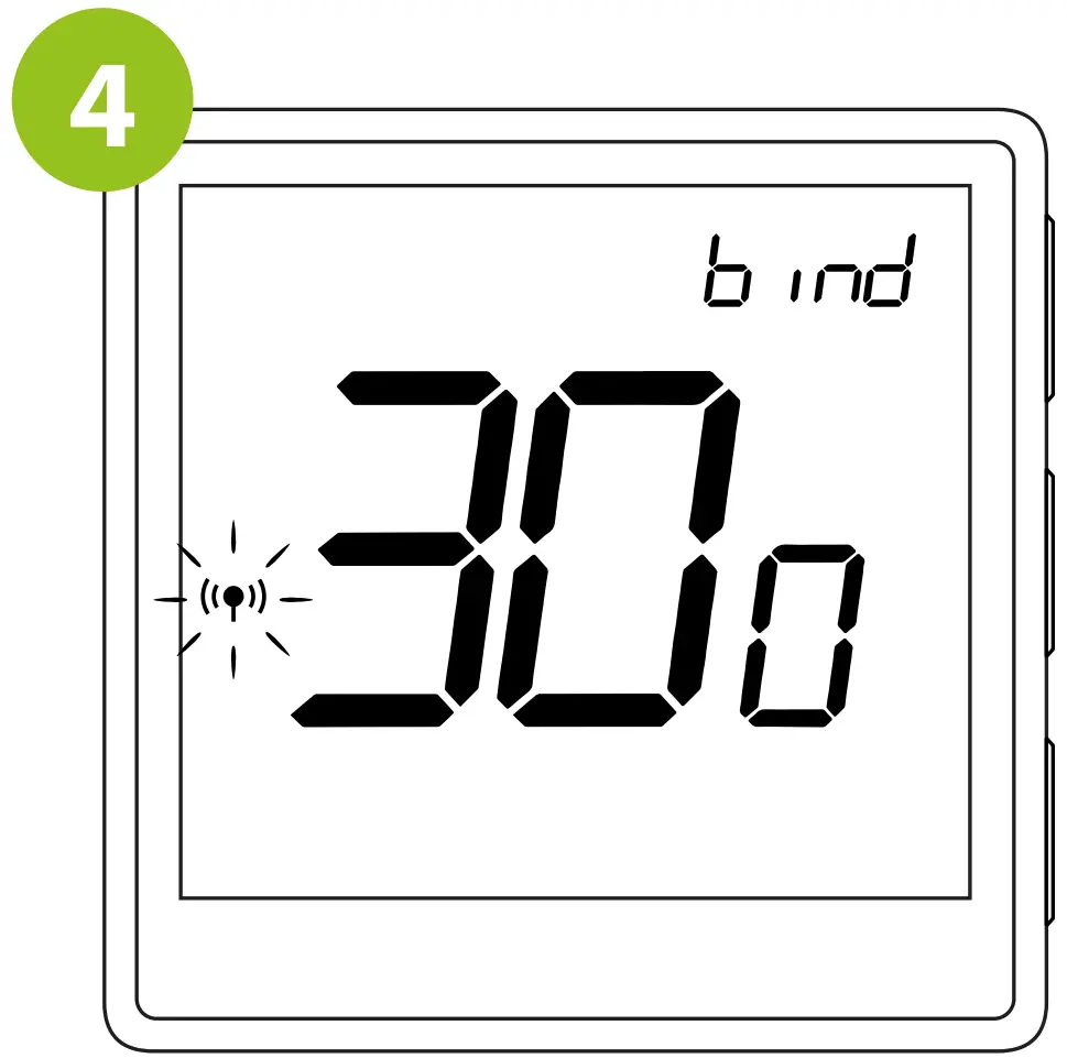 Binding thermostat with the module/relay