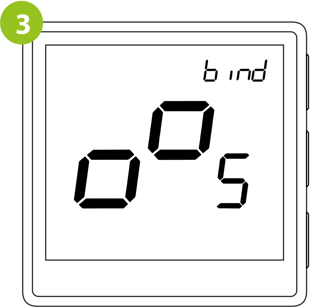 Binding thermostat with the ECB62ZB wireless control box