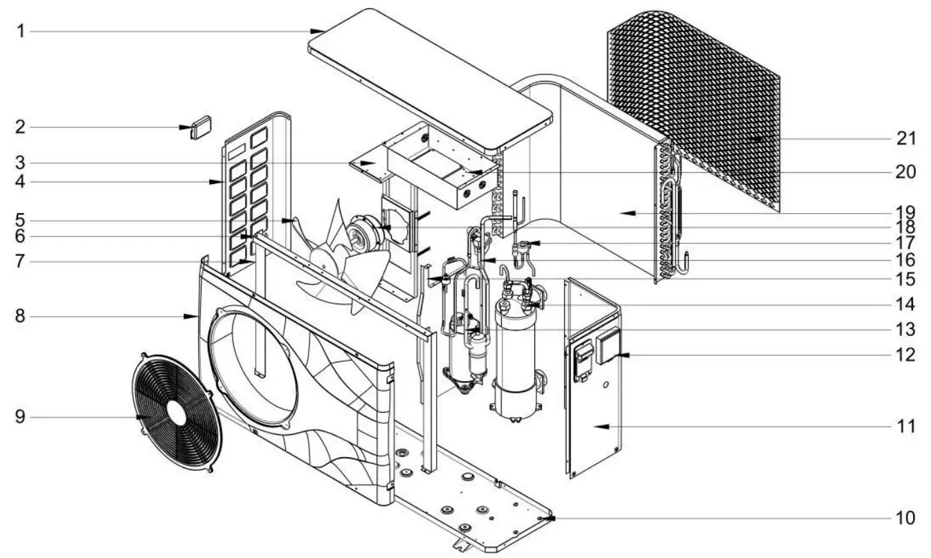 NIRVANA NE55 Swimming Pool Heat Pump - fig 3