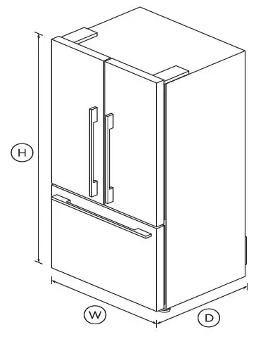 FISHER-PAYKEL-RF522ADX4-Freestanding-French-Door-Refrigerator-79cm-443L-FIG-1