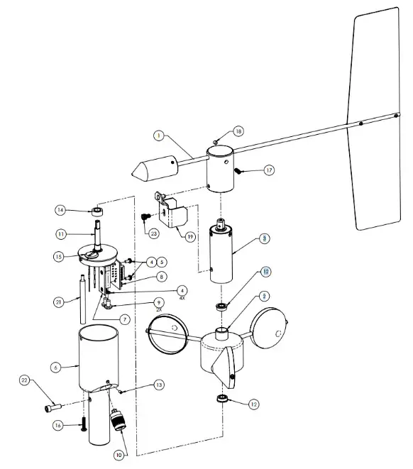 Met One 034E-9800 Wind Sensor - Fig13