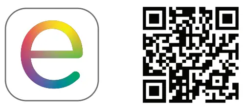 enbrighten 51345i Wi Fi Smart LED Filament Bulb - qr code