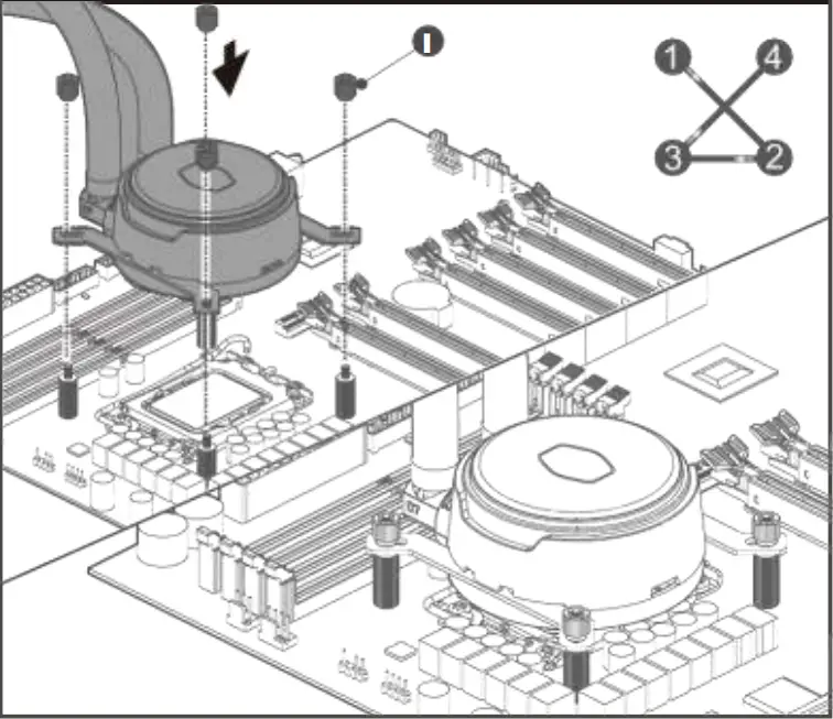 COOLER-MASTER-PL240-FLUX-MasterLiquid-PL240-Flux-White-Edition-fig 11