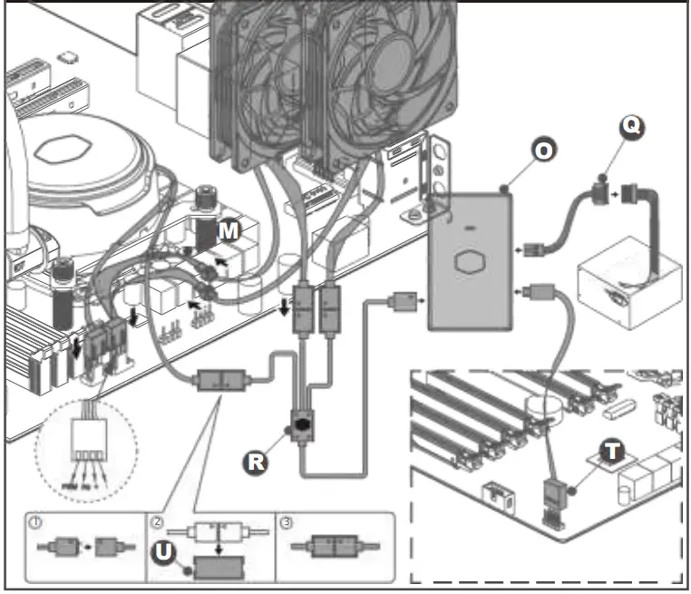 COOLER-MASTER-PL240-FLUX-MasterLiquid-PL240-Flux-White-Edition-fig 18