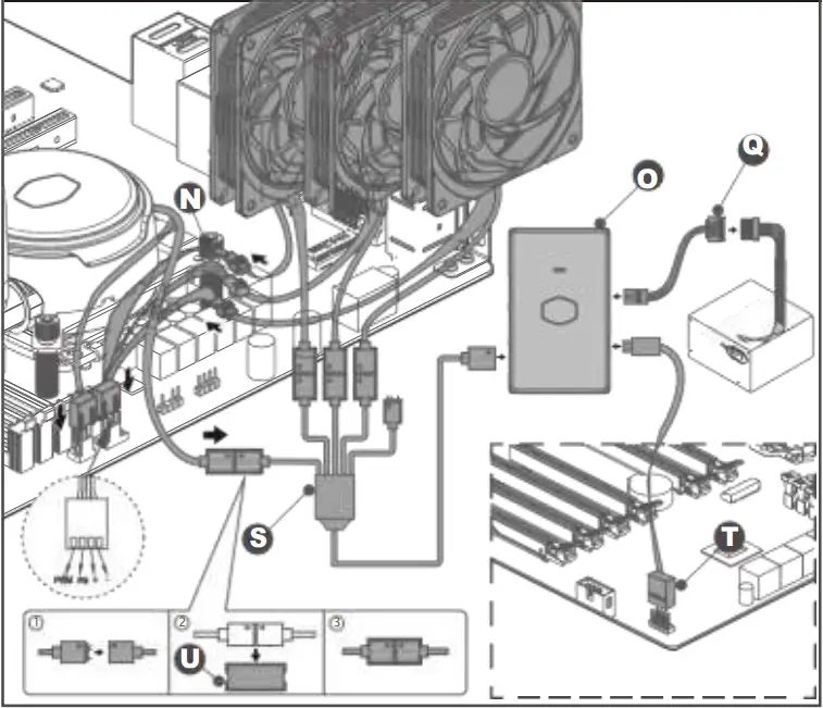 COOLER-MASTER-PL240-FLUX-MasterLiquid-PL240-Flux-White-Edition-fig 19