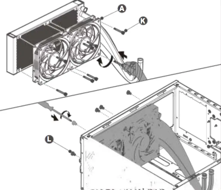 COOLER-MASTER-PL240-FLUX-MasterLiquid-PL240-Flux-White-Edition-fig 2