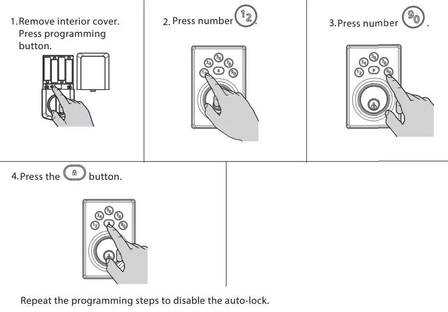 Kwikset KW Powerbolt 240 Keypad Electronic Lock  - Audio2