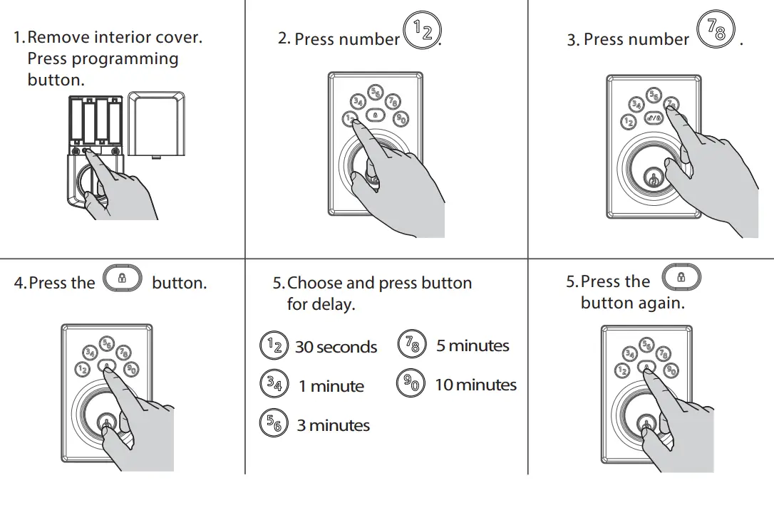 Kwikset KW Powerbolt 240 Keypad Electronic Lock  - Audio3