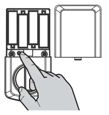 Kwikset KW Powerbolt 240 Keypad Electronic Lock  - button