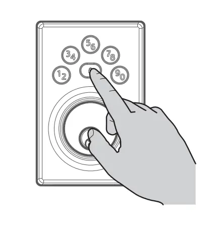 Kwikset KW Powerbolt 240 Keypad Electronic Lock  - plate 5