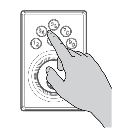 Kwikset KW Powerbolt 240 Keypad Electronic Lock  - plate 6