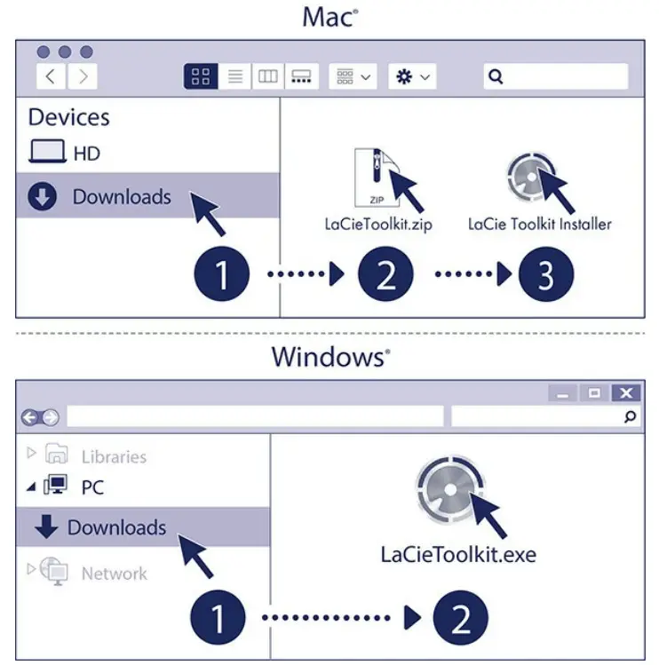 LACIE STLR5000400 Mobile Drive - Start here 2