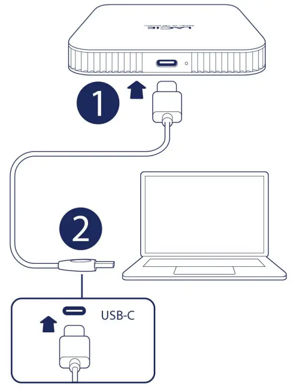 LACIE STLR5000400 Mobile Drive - USB cable