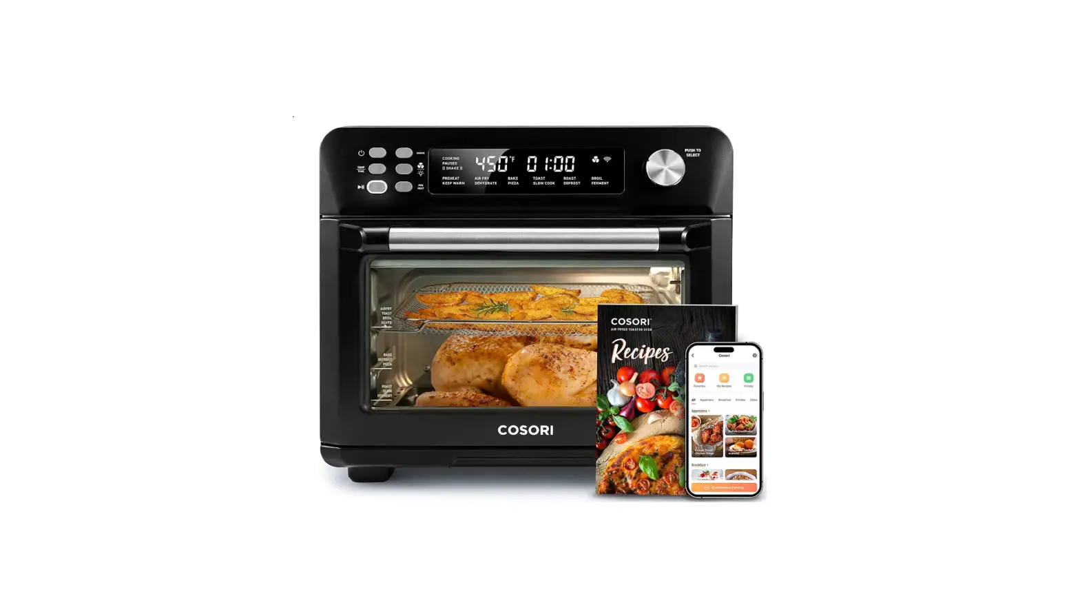 Cosori Cs100-ao Toaster Oven Air Fryer Combo User Manual