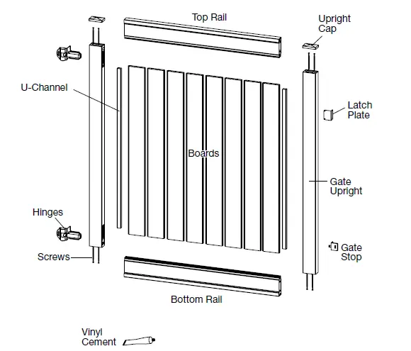 FREEDOM-73020613-Emblem-Vinyl-Fence-Gate-Kit-fig-2