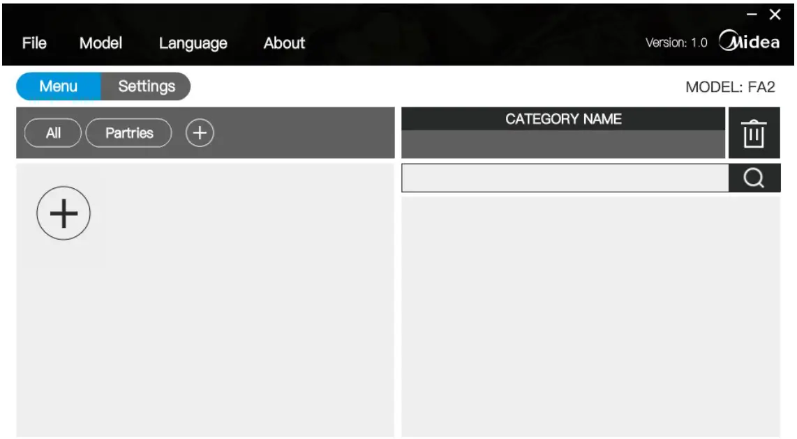 Create a New Recipe Category