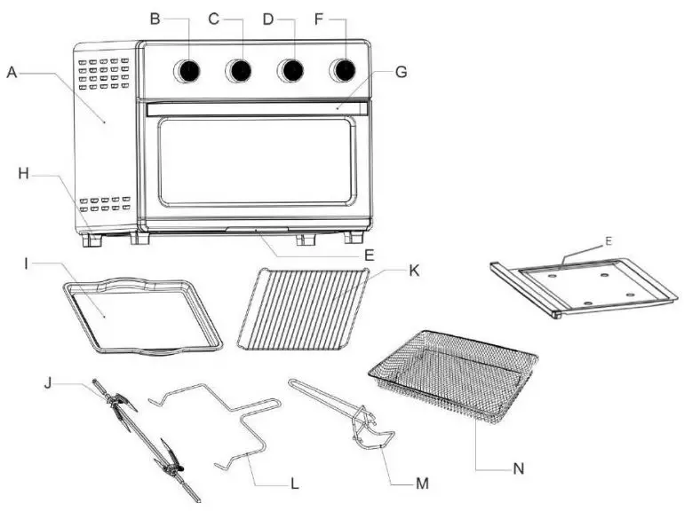 ZLine-World-TT-AF32MRD-Air-Fryer-Oven-fig 6