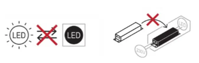 FL8ABK IP55 8W 610lm 5000K LED PIR Security Spotlight 7